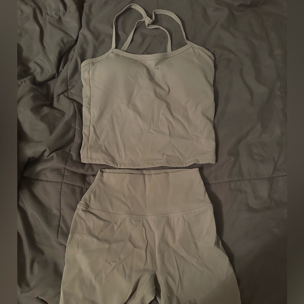 Women's Grey gym set